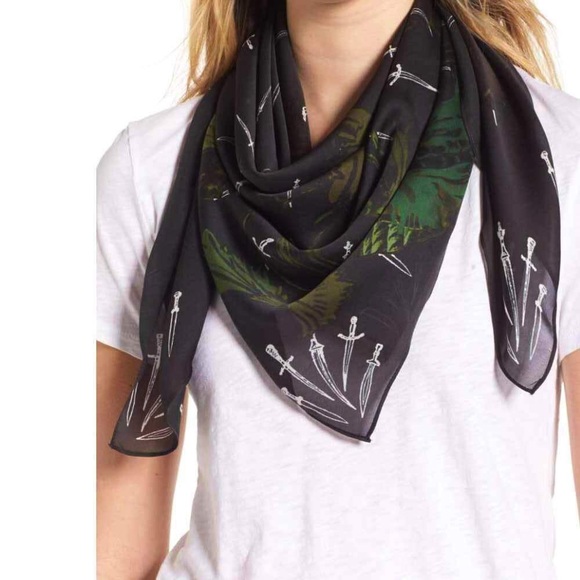 rag and bone silk scarf